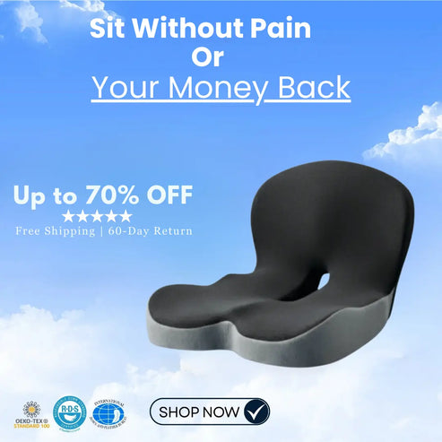 Korvo Cushion with integrated lumbar support